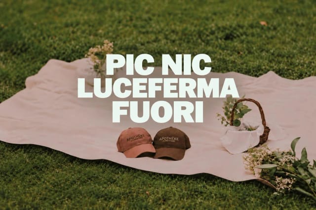 Apothéke Alimentare x LUCEFERMA | A mediterranean picnic | 26.09
