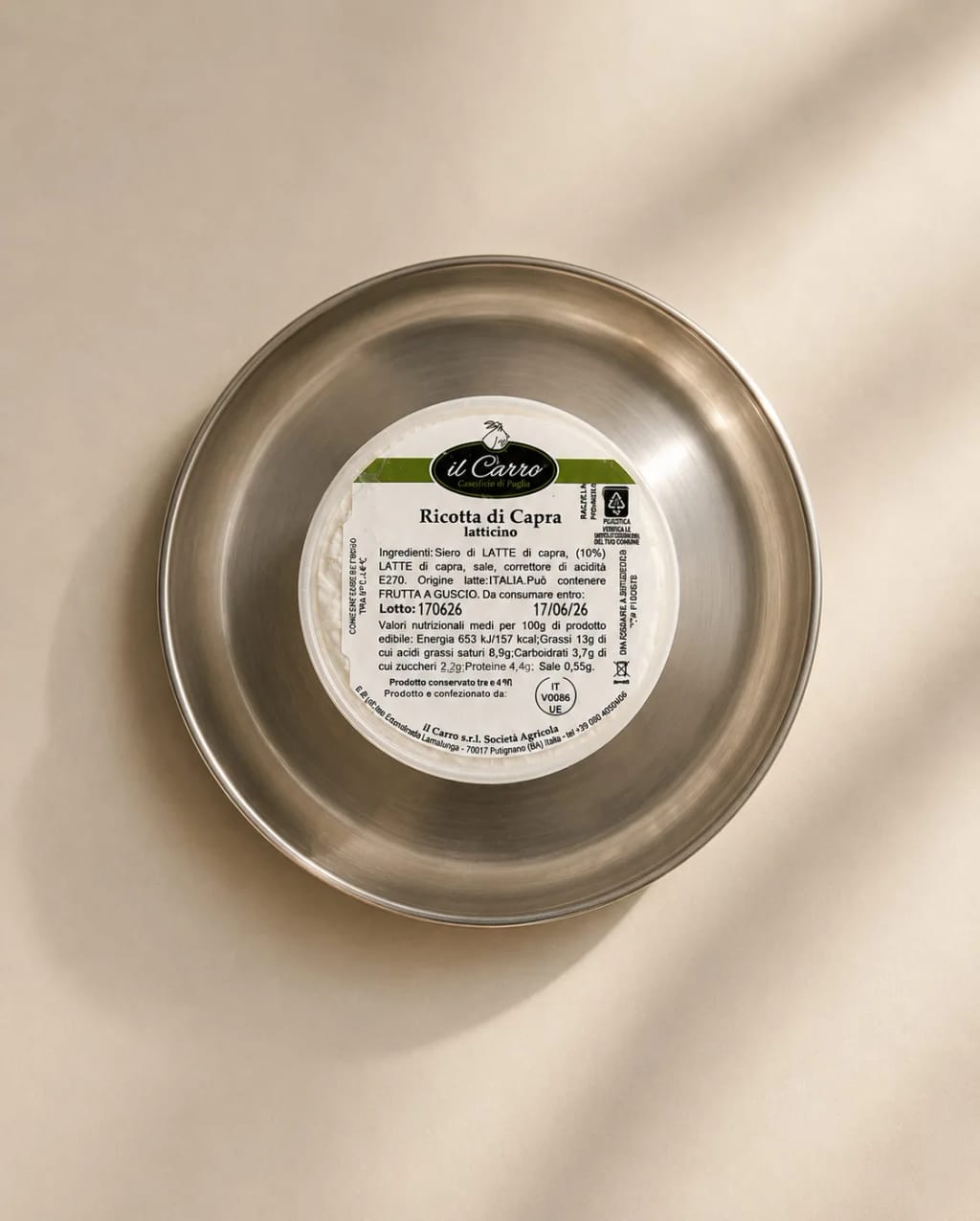 Ricotta di capra 150gr