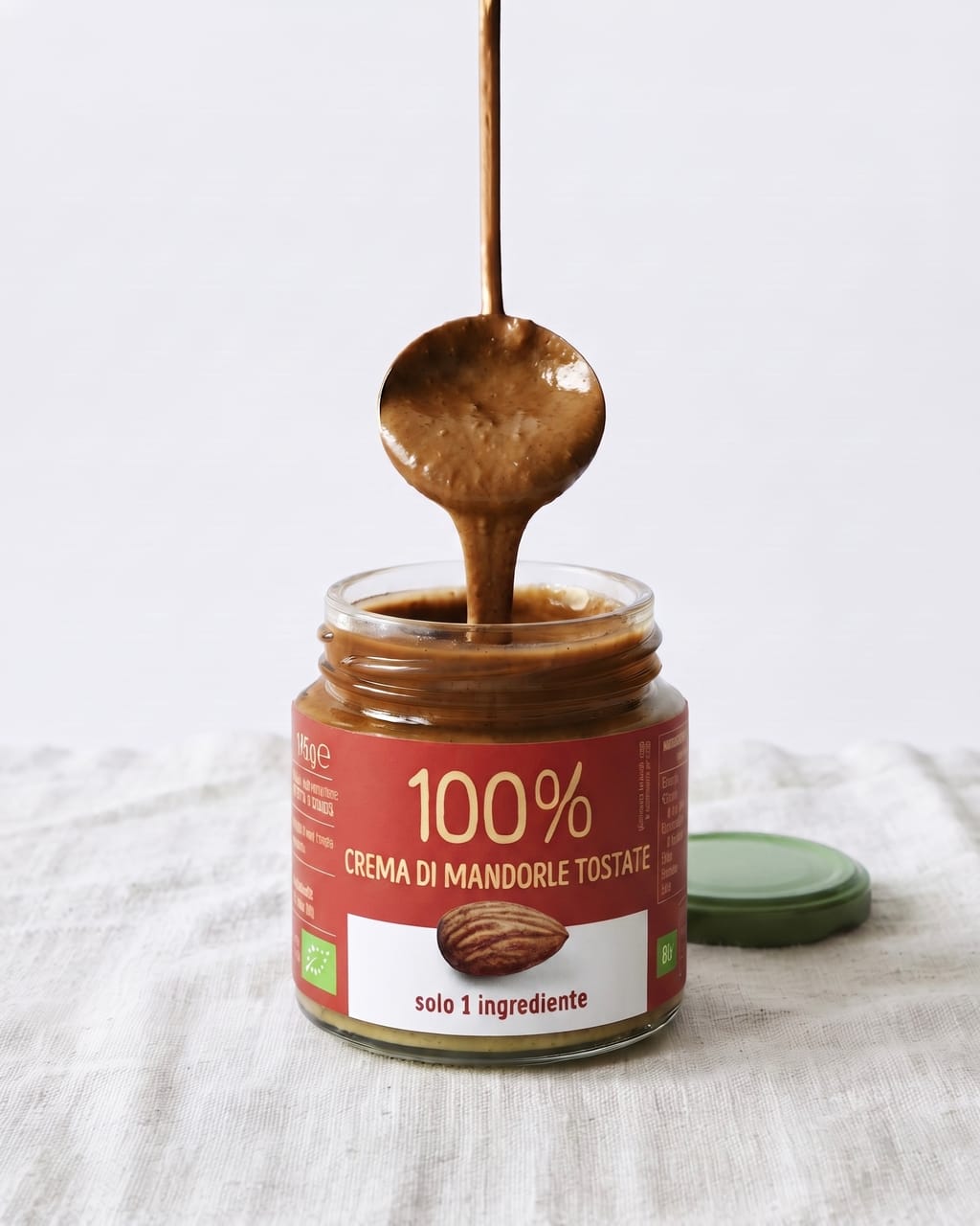 Crema 100% di Mandorle Tostate Bio 175 g