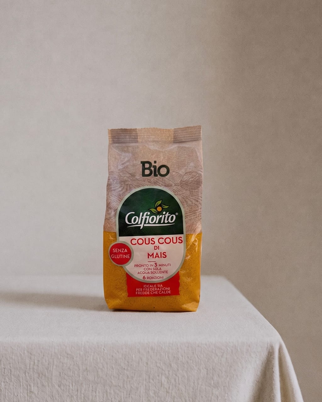 Cous Cous di Mais Bio, senza glutine 300 g