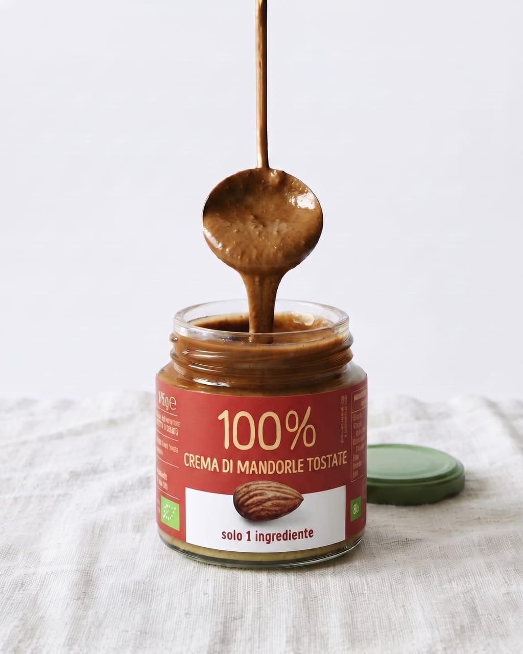 Crema 100% di Mandorle Tostate Bio 175 g