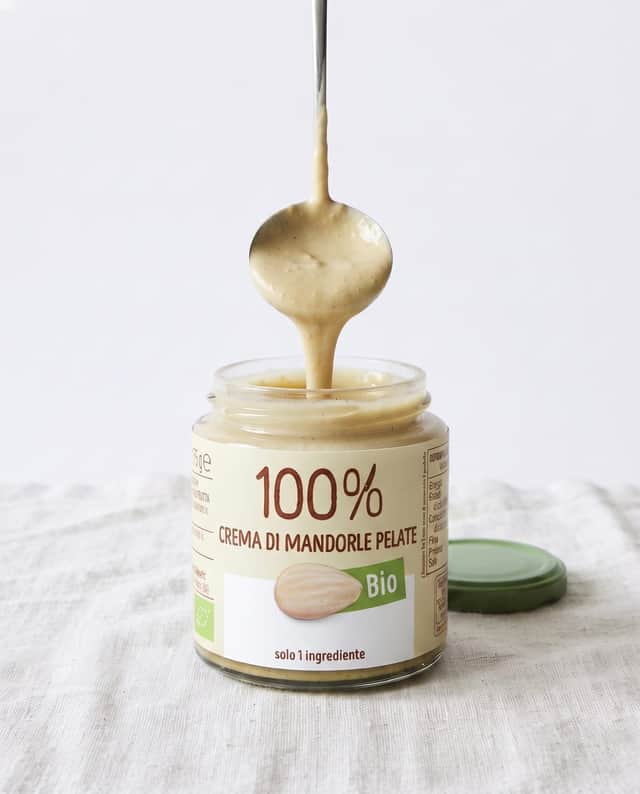 Crema 100% di Mandorle Pelate Bio 175 g