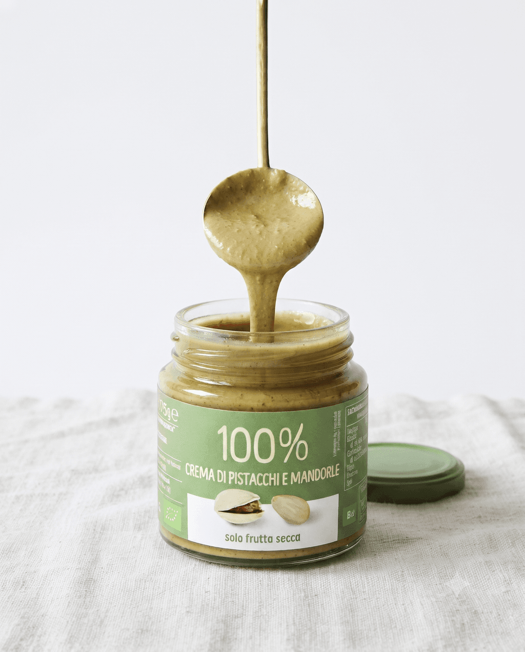 Crema 100% di Pistacchi e Mandorle Bio 175 g